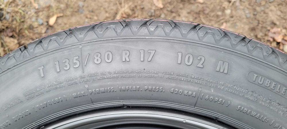 Koło dojazdowe dojazdówka zapasowe BMW 5 E60 E61 E63 E64 NOWE NIE używ