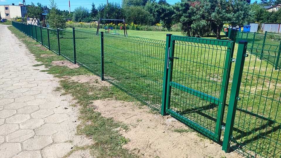 PRODUCENT Ogrodzenie panelowe 3D 2D h- 123cm Panel, Podmurówka