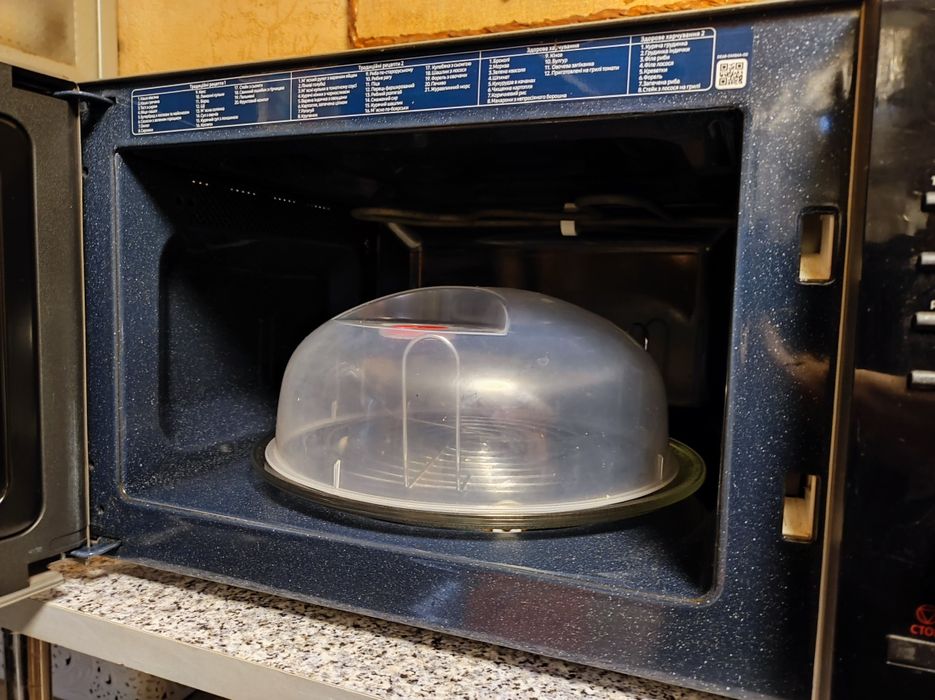 Микроволновка микроволновая печь Samsung  MG23F302TAS гриль