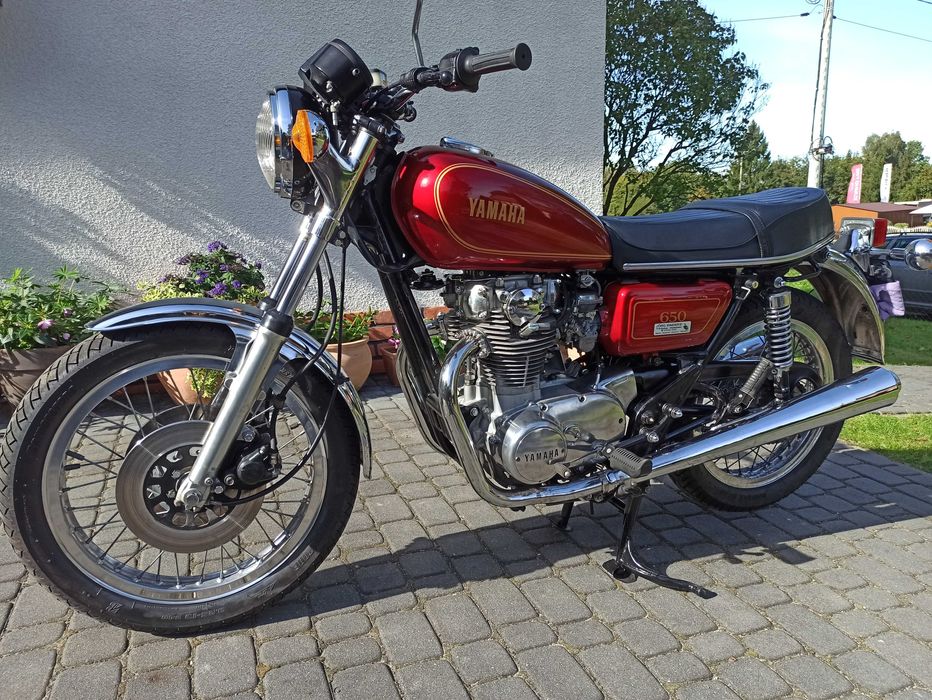 Yamaha XS650, model 447, rocznik 1982, zarejestrowany w PL, rezerwacja