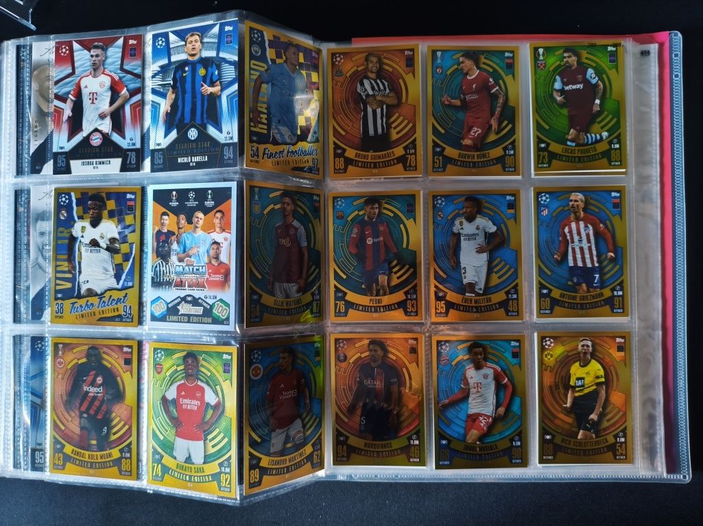 Kompletny album Match Attax 23/24! Full Set!