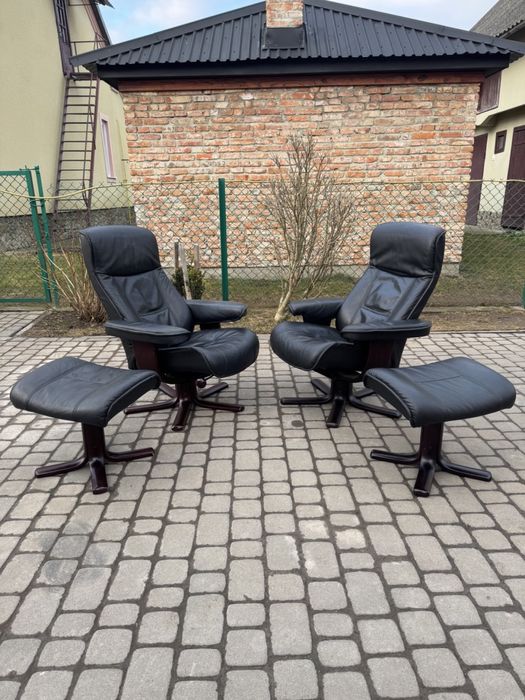 Крісло реклайнер шкіра (0078,0081)крісло релакс Розкладне крісло