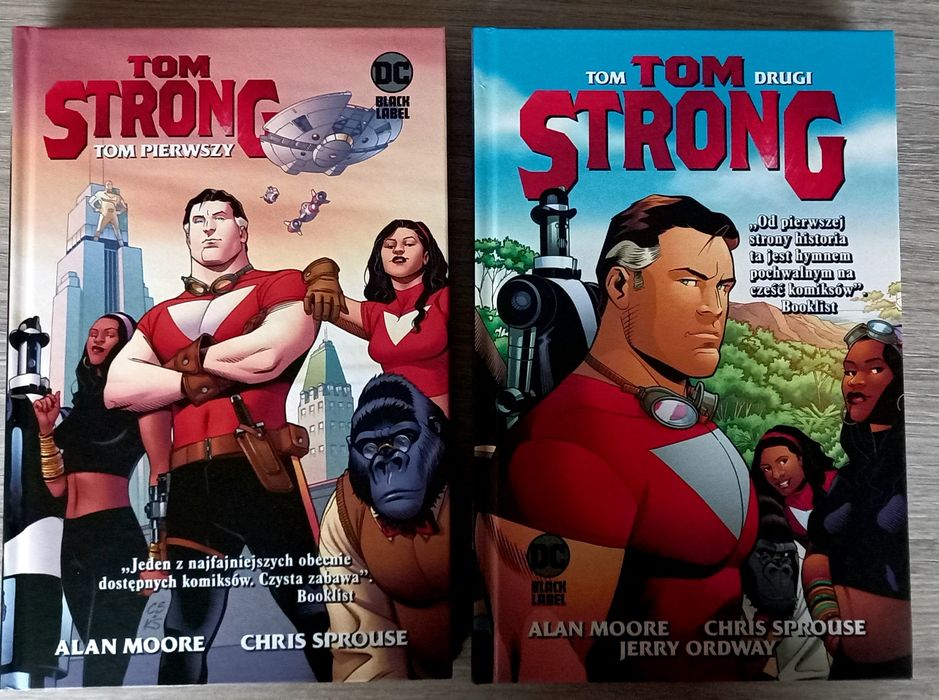 Tom Strong tom 1 i 2 nowe!