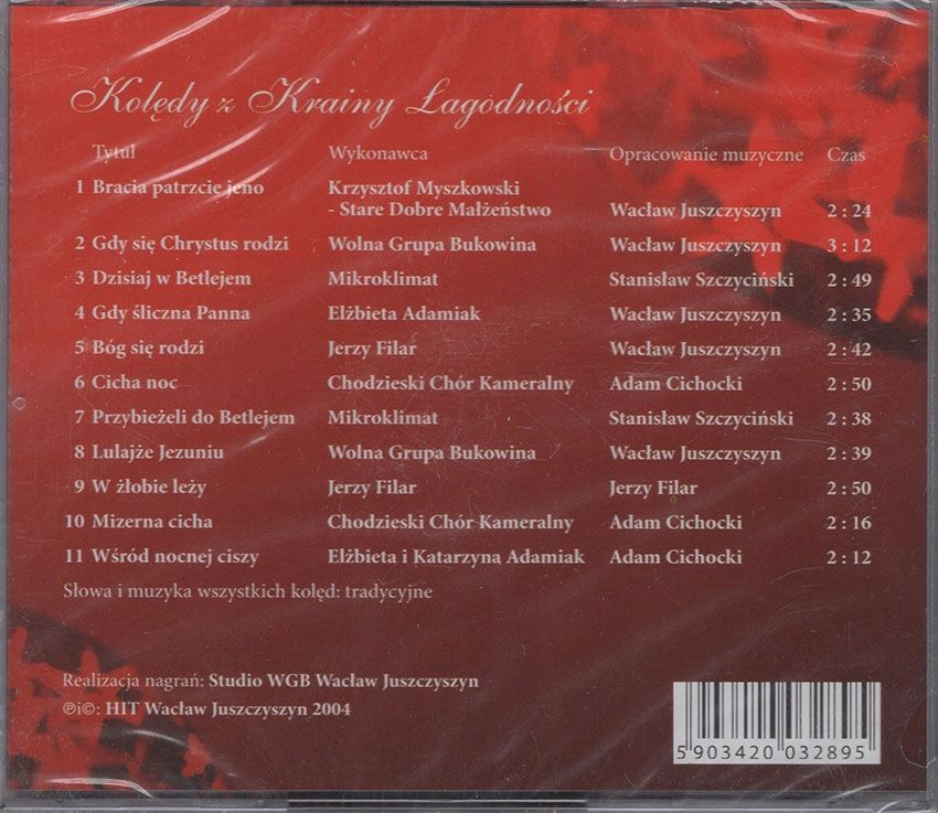 Kolędy Z Krainy Łagodności - CD