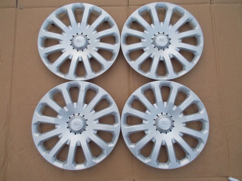 4x Kołpaki 15 Ford Focus Fiesta MK7 MK8 C-MAX Ecosport Transit Curier