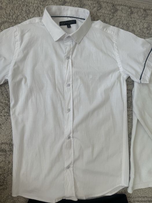 Піджак штани сорочка жилетка шкільний одяг 146 ріст