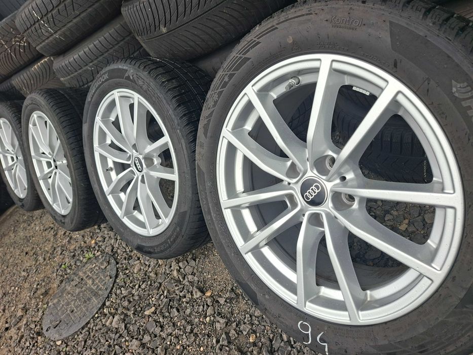 [K10] KOŁA ZIMOWE,ALUFELGI 17'' 5x112 AUDI A4 B7,B8,B9,A5,A6 C6+225/50