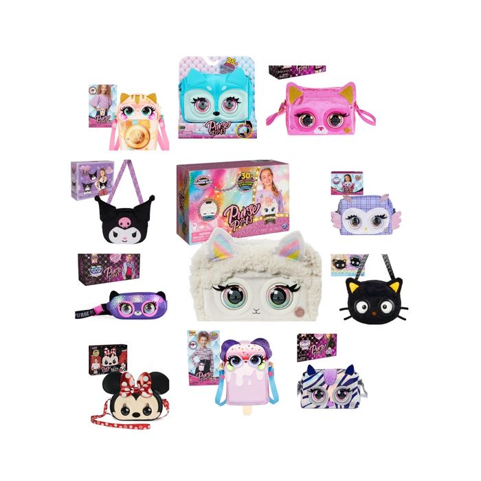 Інтерактивна сумочка purse pets лама куромі зебра сова єдиноріг лео