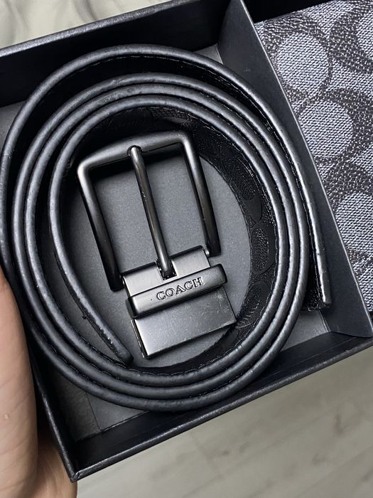 Комплект Coach [ Ремень + кошелёк]