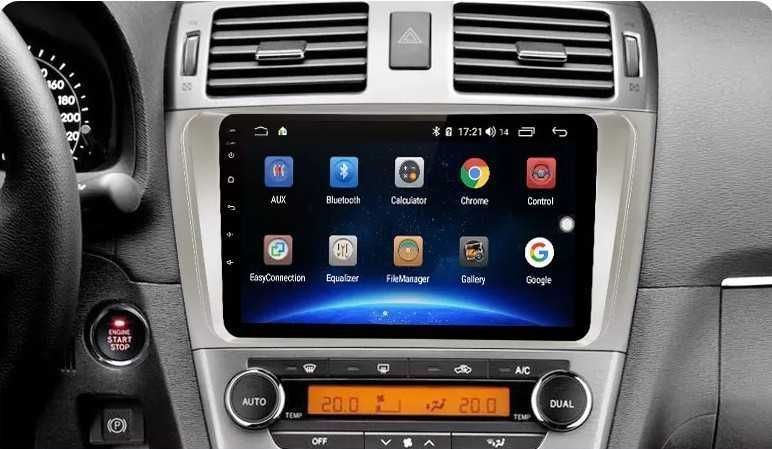 Auto Radio Toyota Avensis Android 2Din Ano 2008 até 2015