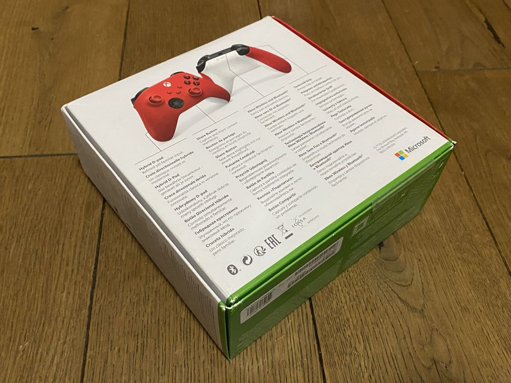 XBOX Gamepad Pulse Red - nowy, nieotwierany