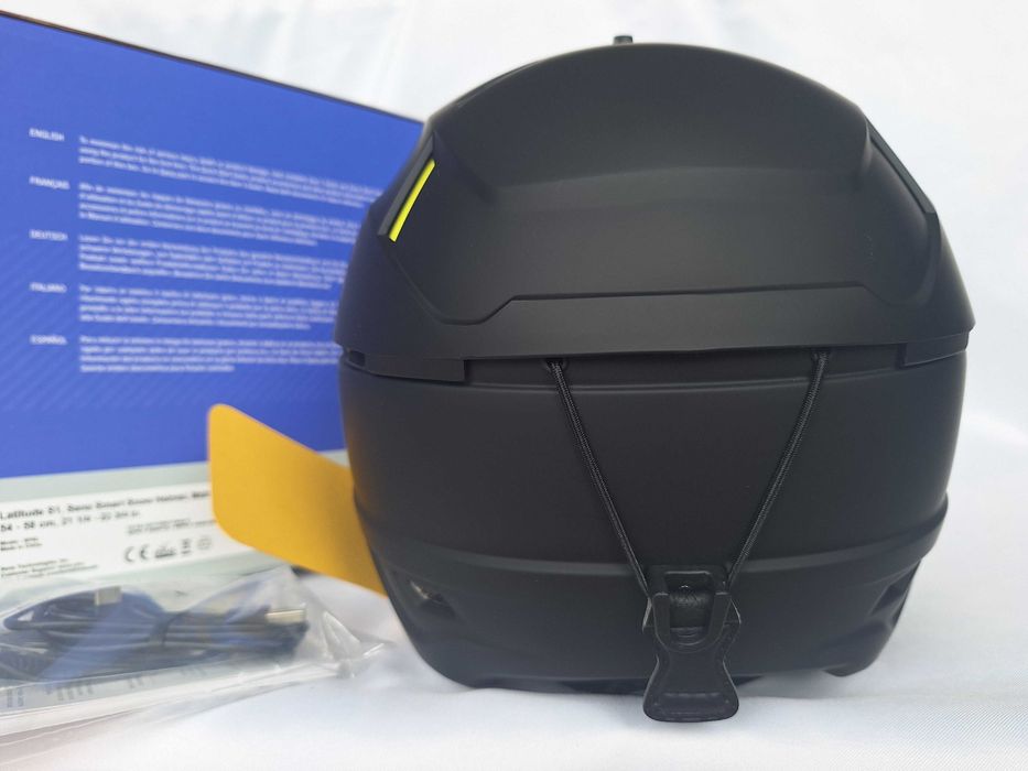 Kask Narciarski Sena Smart Latitude S1 Matt Black M 54-58cm Interkom