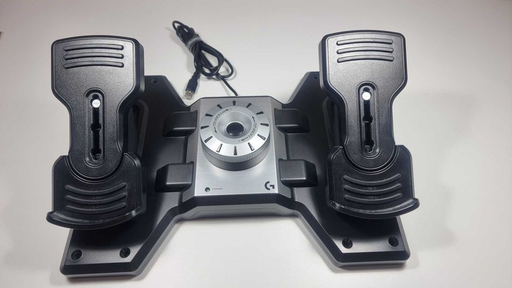 Kontroler steru LOGITECH G Saitek PRO Flight Rudder USB