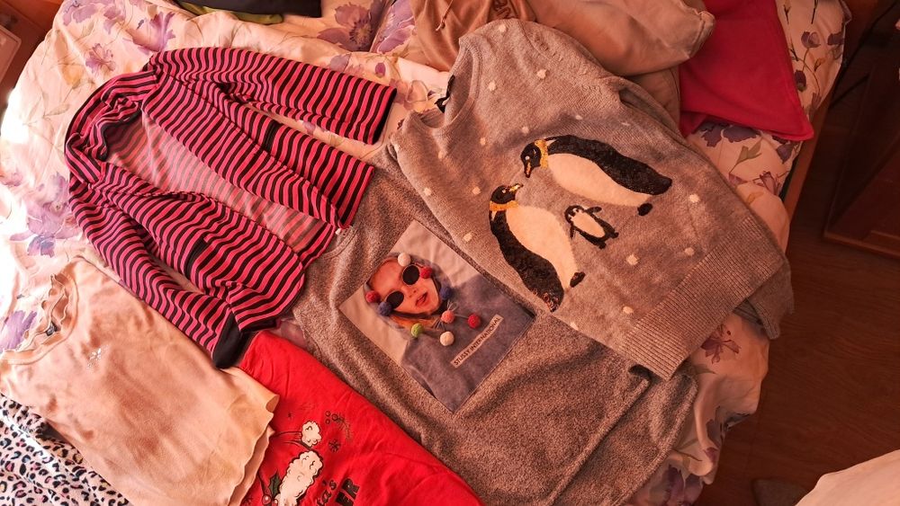 Duza paka dziewczynka 146/152