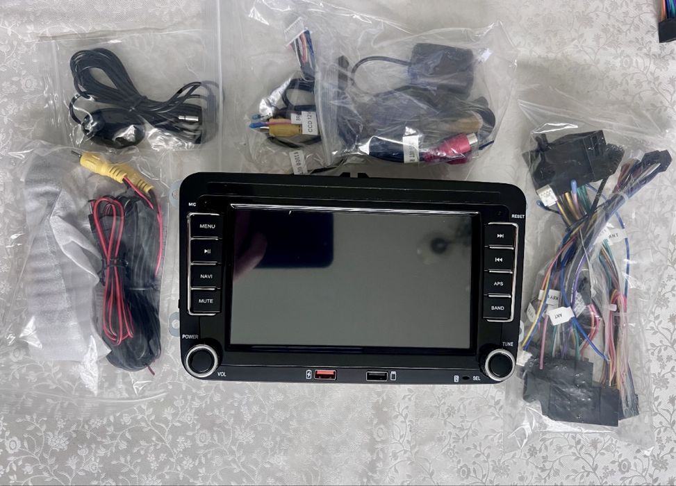 Автомагнітола штатна Volkswagen, Skoda, Seat, фольсваген, шкода 2/32