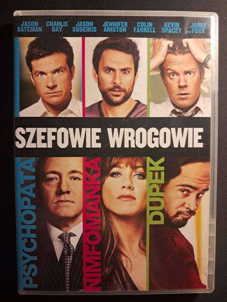 Szefowie wrogowie | Aniston | Spacey | Farrell | DVD