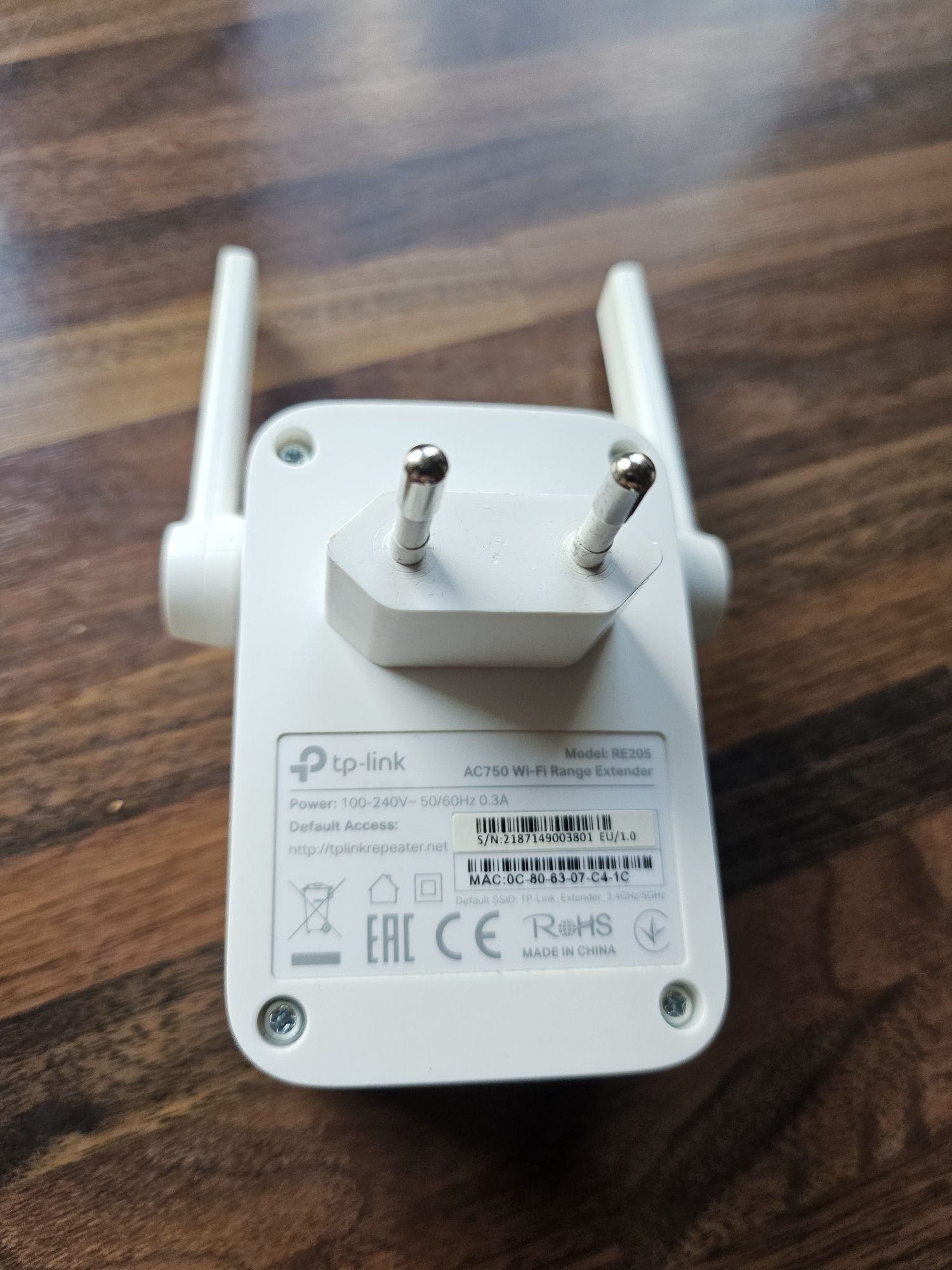 Wzmacniacz Wi-Fi Tp-link TL-RE205