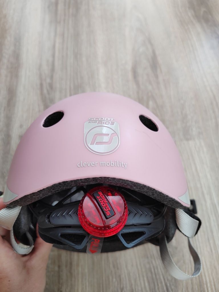 SCOOTANDRIDE Kask rowerowy dziecięcy XXS-S dla dzieci 1-5 lat Wildberr