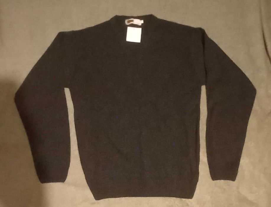 Roupa-Pullover gola V tam. S