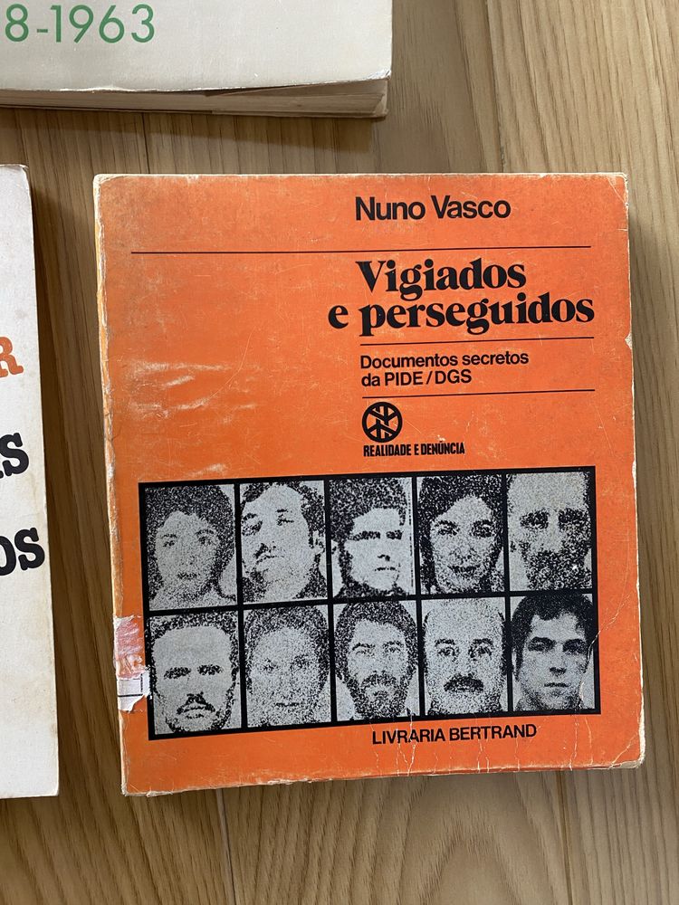 Livros sobre a PIDE DGS, Mocidade Portuguesa e Marcelo Caetano