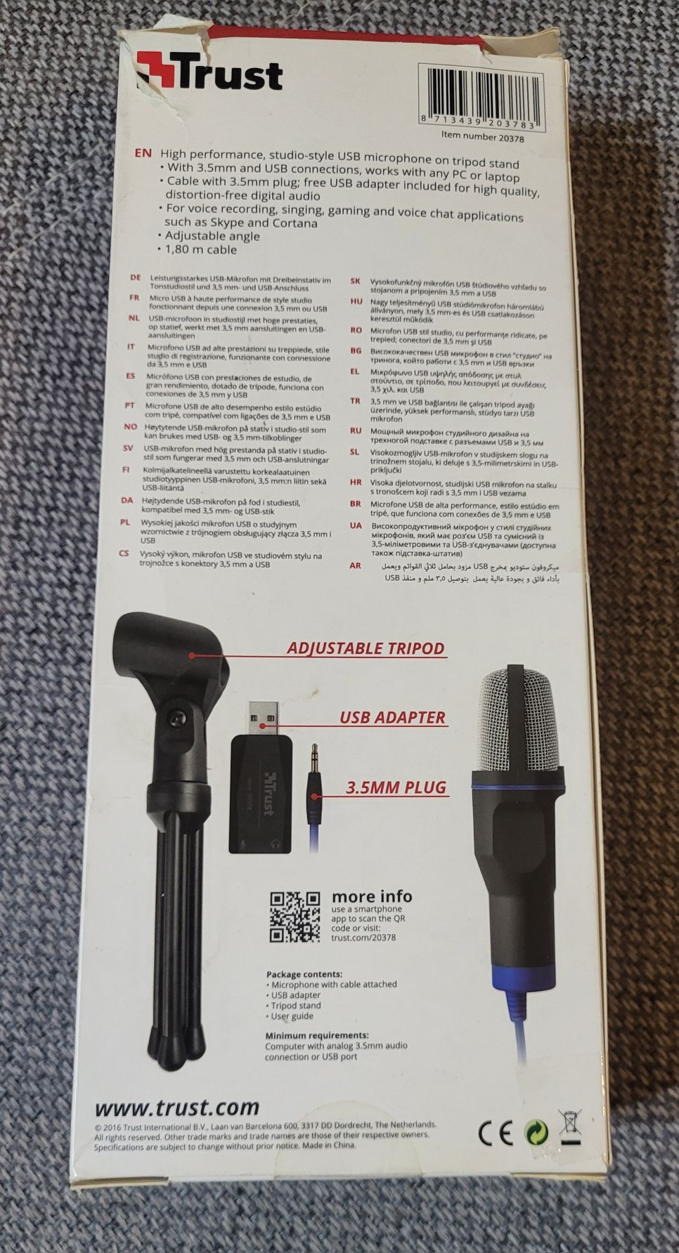 Mikrofon TRUST all-round USB MICO