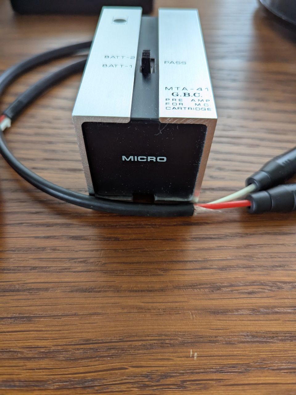 Micro MTA-41  preamp MC  sut