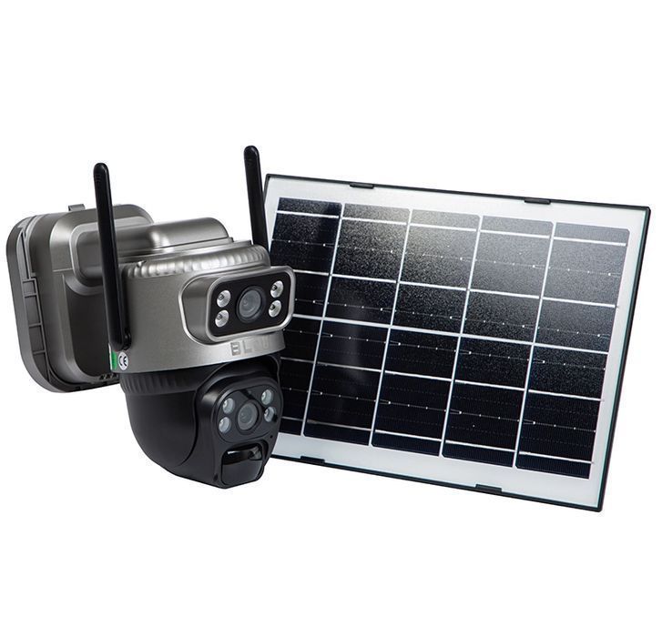 Zewnętrzna kamera BLOW WiFi PTZ 4MP H-384 DualLens + solar 78-668#