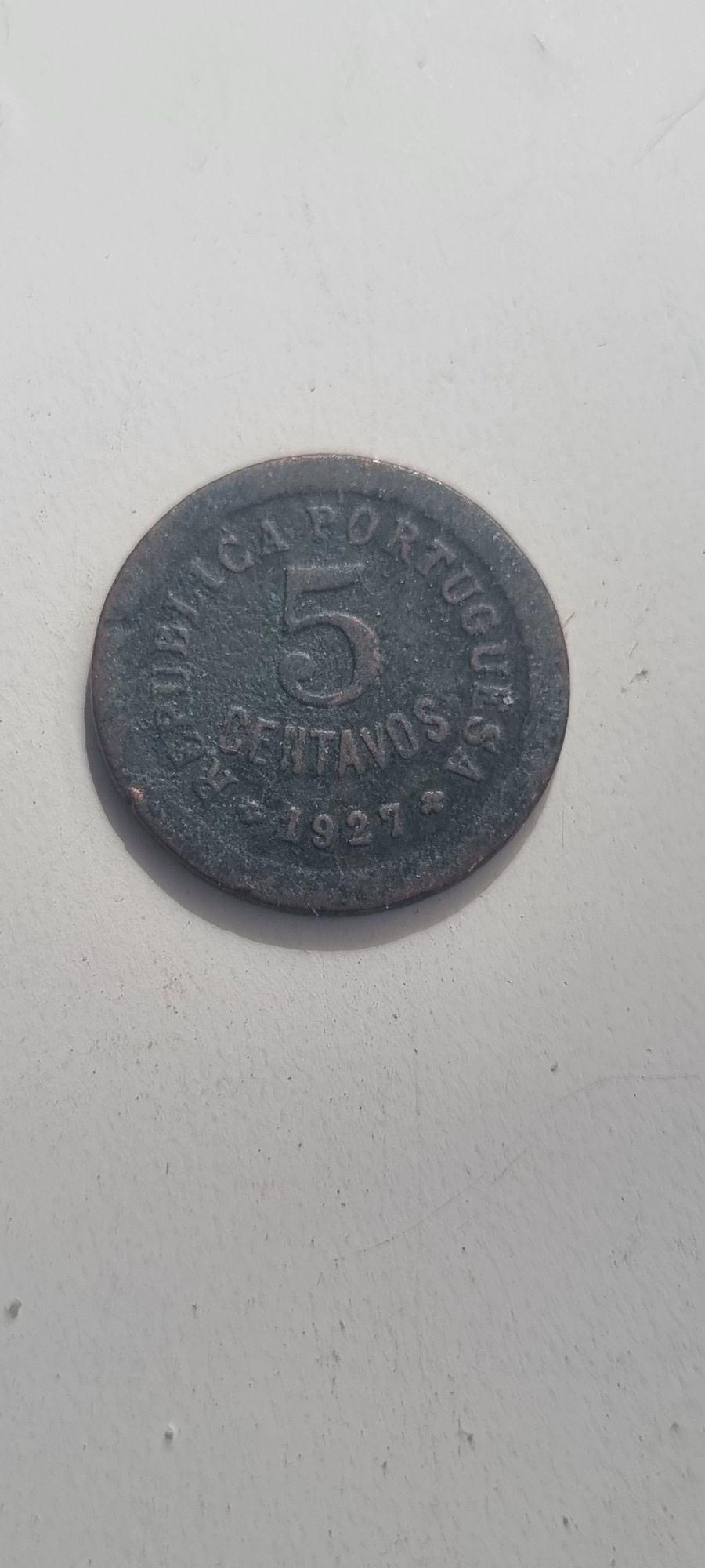 5 centavos, 10 centavos e 2.5 escudos em Prata