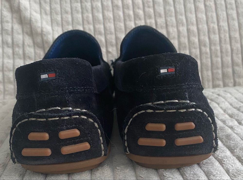 Чоловічі замшеві мокасини Tommy Hilfiger 44 розмір