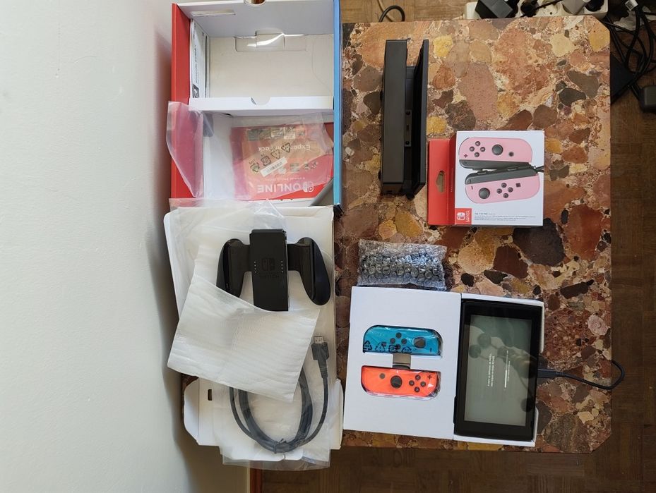 Nintendo Switch Sports Edition + Joy-Cons extra – Como Nova