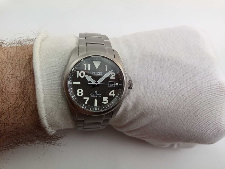 Японские титановые часы CITIZEN Promaster BN0241-59H - Монокок, сапфир