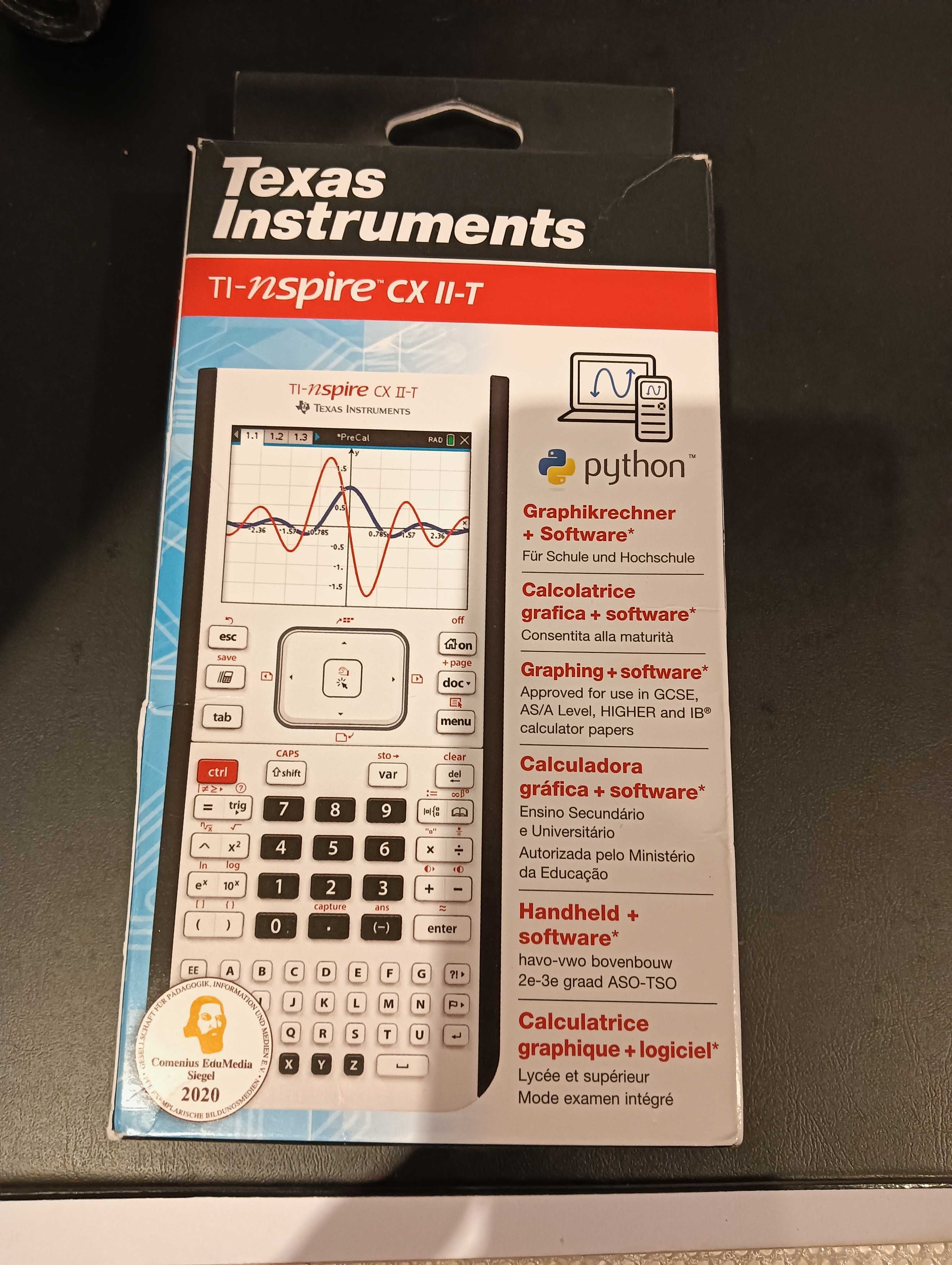 Calculadora gráfica TI Nspire CX-II Texas Instruments nova