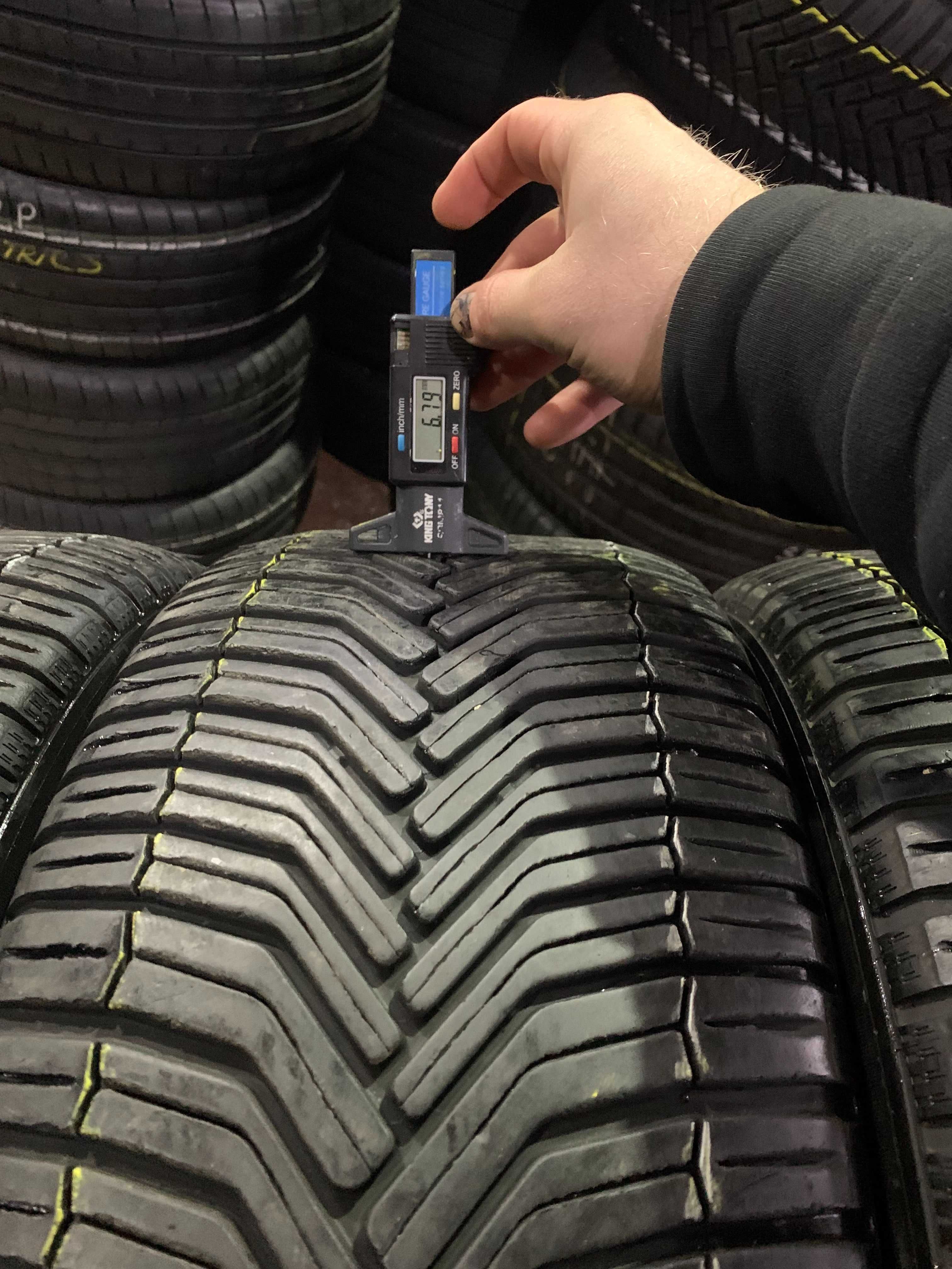 Шины БУ 235 45 R 17 Michelin Crossclimate plus Резина всесезонная