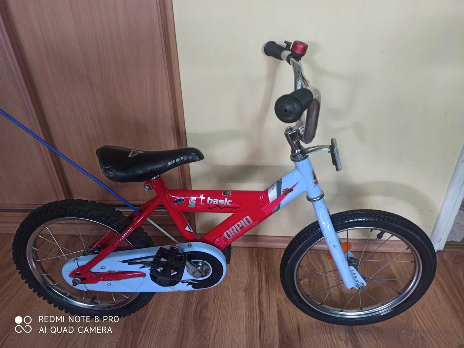 Scorpio Bmx GBT Basic dla dzieci 5-7 lat koła 16"