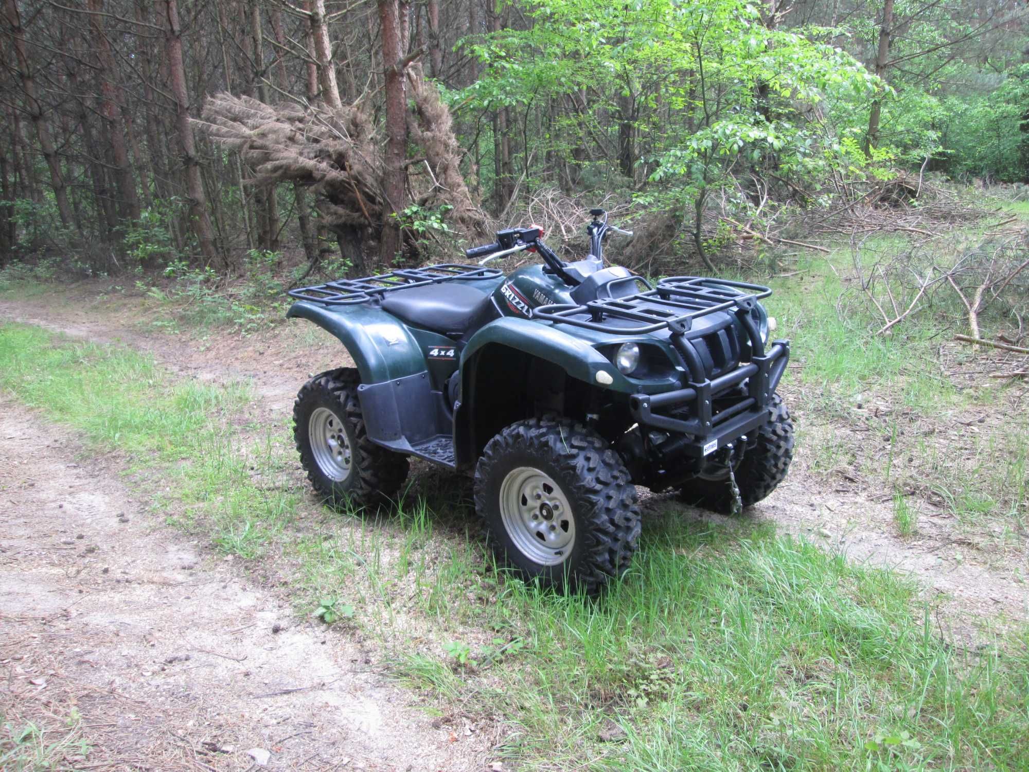 Quad ATV Yamaha YFM Grizzly 660 4x4 klad jak kawasaki honda cf moto