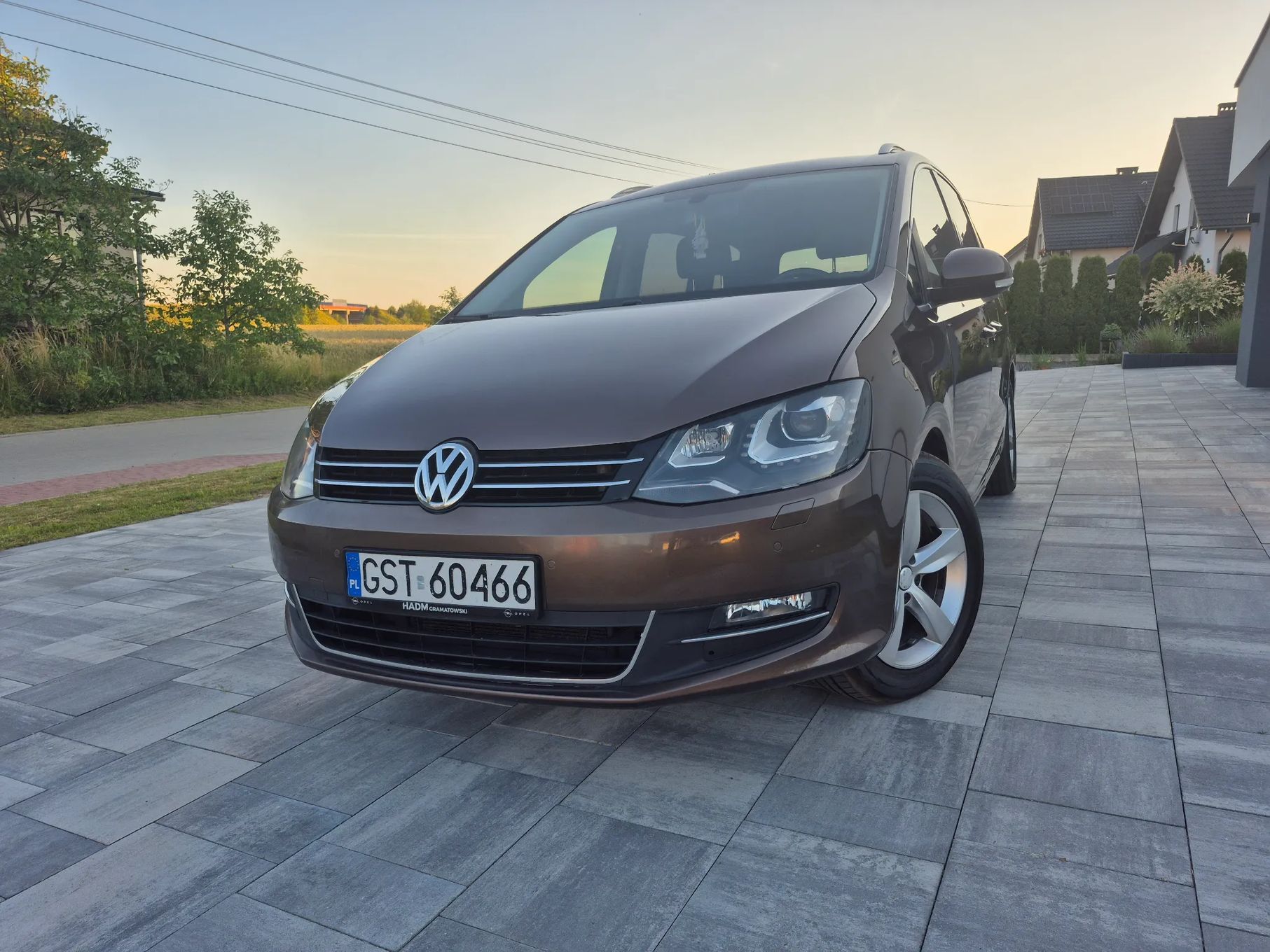 Volkswagen Sharan Sharan 2.0 tdi dsg Highline polski salon