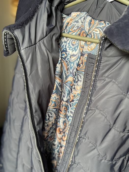 Жіноче зимове пальто із хутром