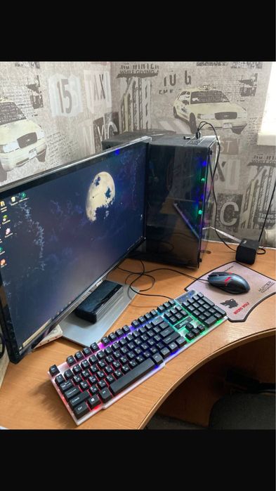 в полном комплекте комп