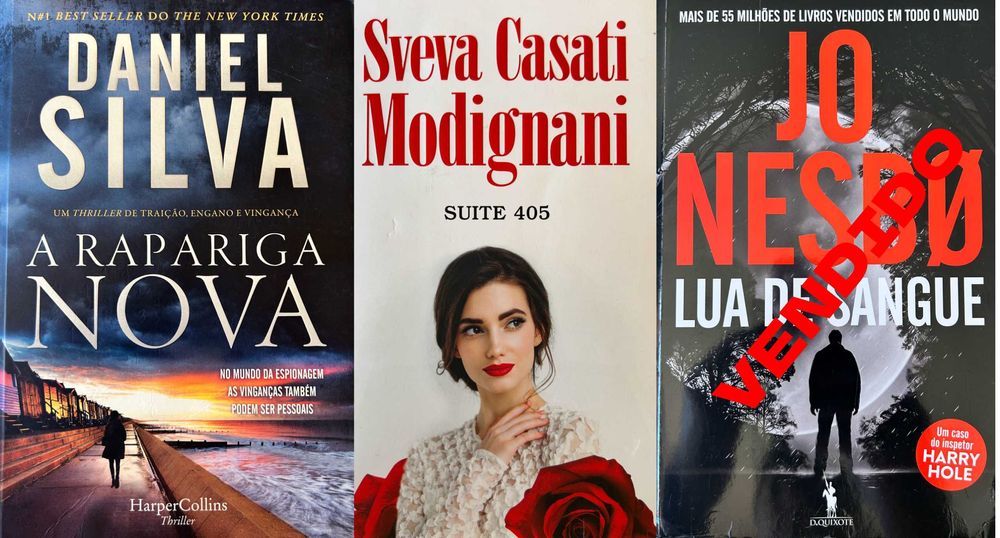+ ADICIONADOS - Livros Literat.- 8,5 €/cada (preços dif. quant.)