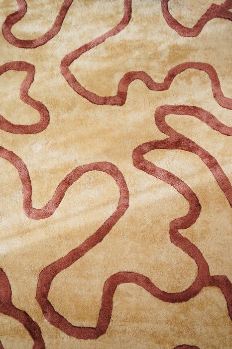 Tapete KAPPAR Creme 160 x 230 Beliani