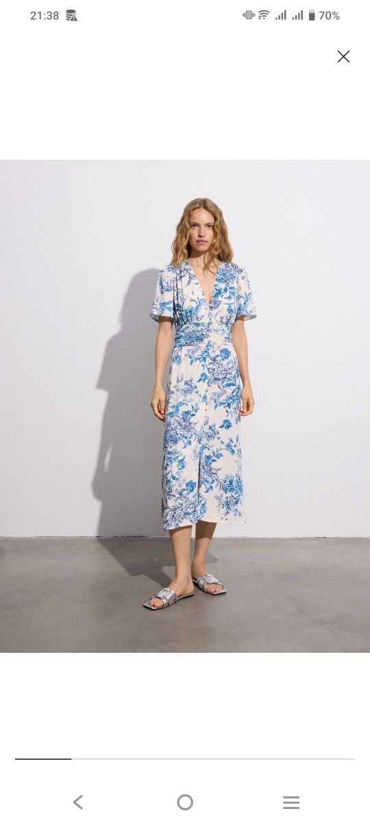 комплект сукня сарафан плаття Zara