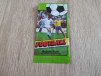 Obrazki z gum, Owijka z gumy do żucia piłkarze Football.Lata 90.Unikat