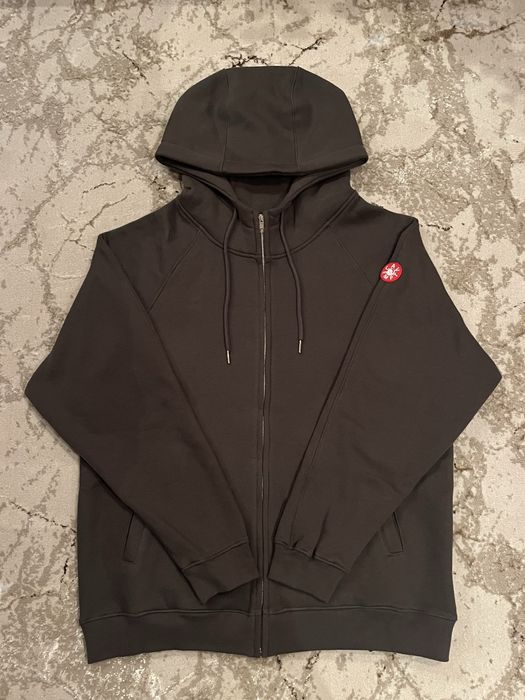 Зіп худі CAV EMPT хакі на флісі