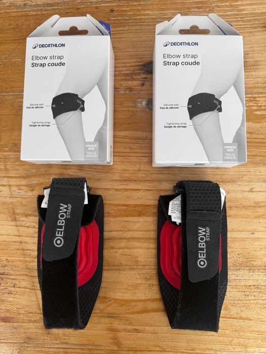 Braçadeira / Cotoveleira para epicondilite - COMO NOVA