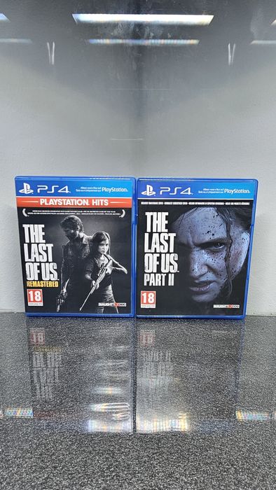 Conjunto 2X jogos The Last of Us Part I  e II 1 e 2 PS4 PlayStation 4