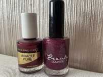 2 lakiery : MAx Factor Miracle Pure 373 i Beauty Lounge 051