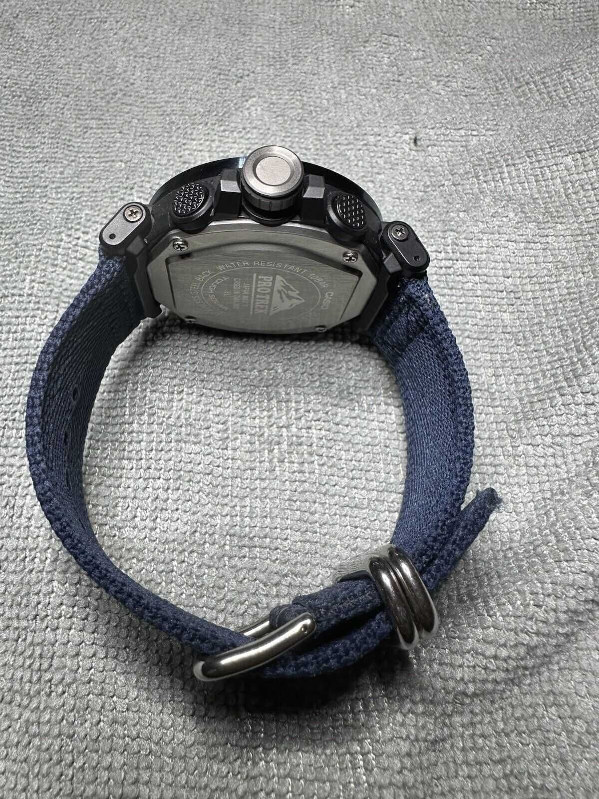 Туристические часы Casio Pro Trek PRG-600 синие