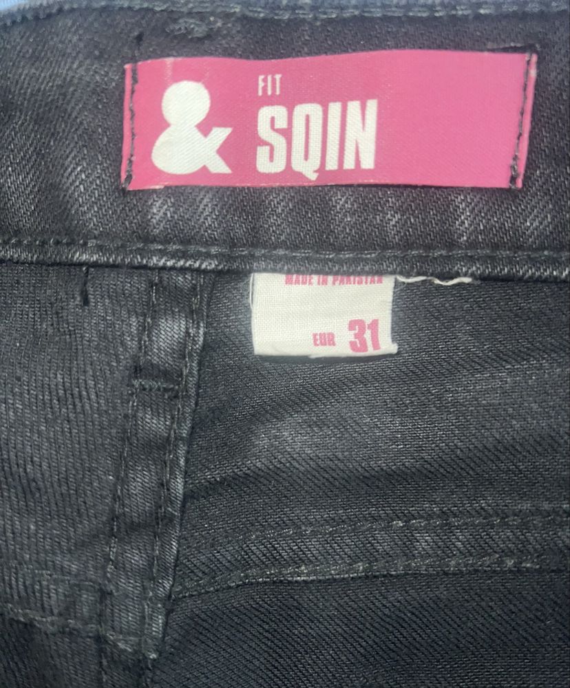 H&M czarne jeansy rozmiar 31