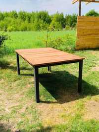 Stół drewniany loftowy