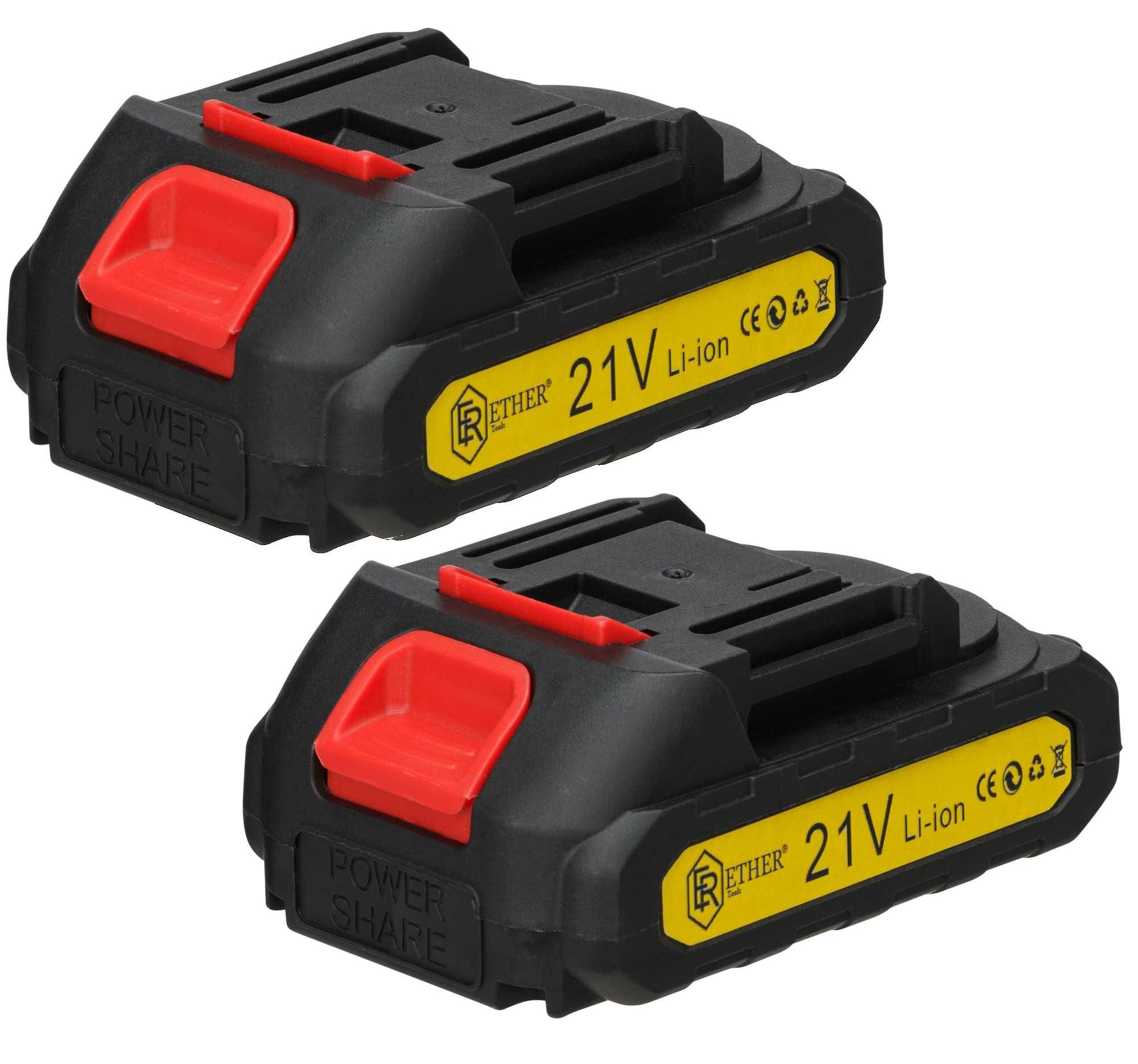 ZESTAW PIŁA ŁAŃCUCHOWA Mini Pilarka Akumulatorowa 21V Gałęziówka 4" 6"